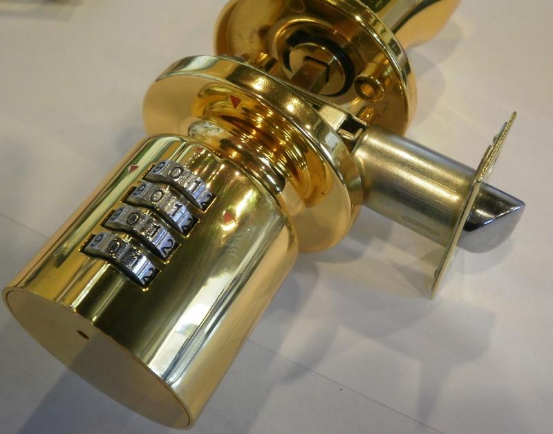 GSA01 Keyless Combination Door Knob Lock (Numeric Dial) eBay